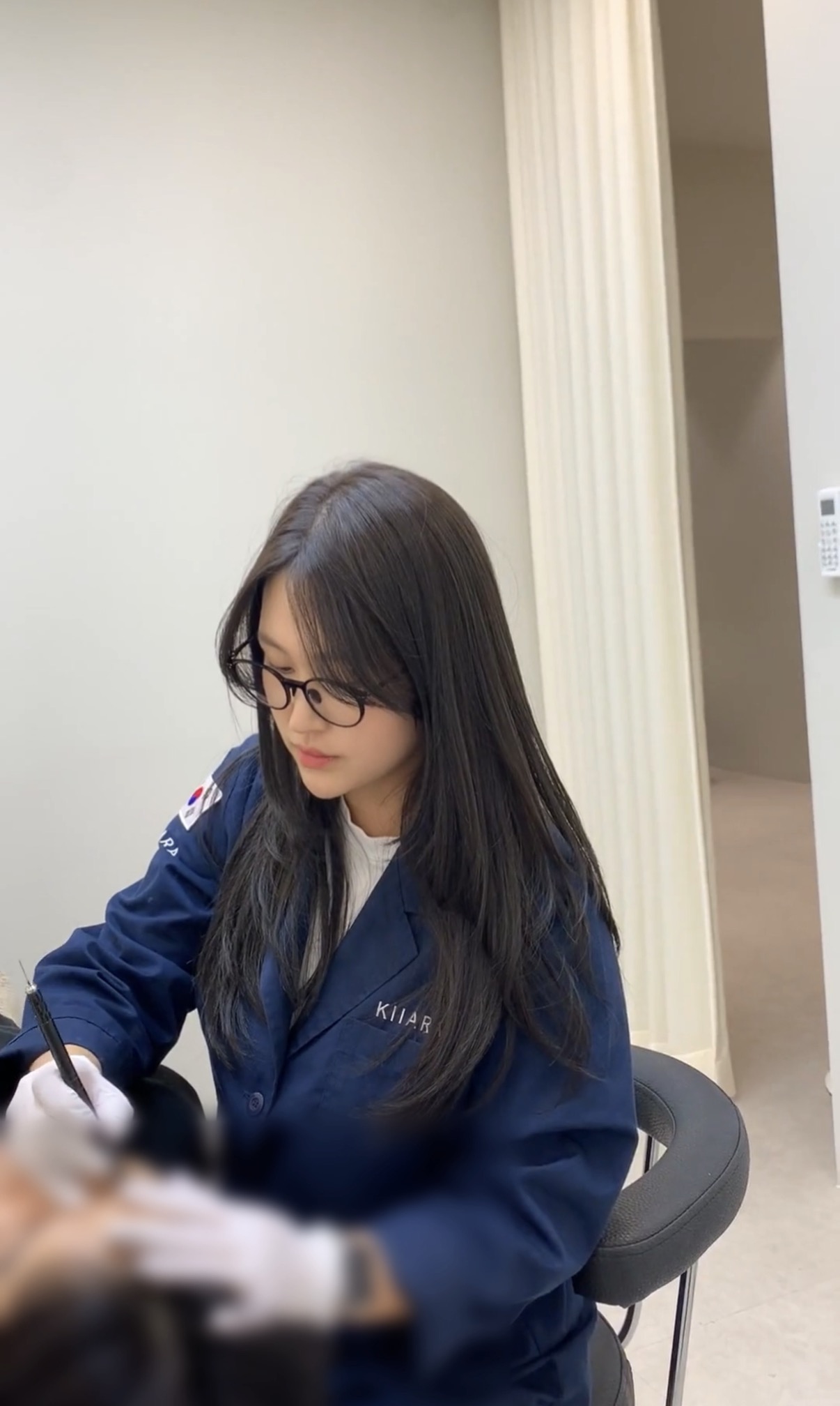 키아라 평택 눈썹 시술 과정